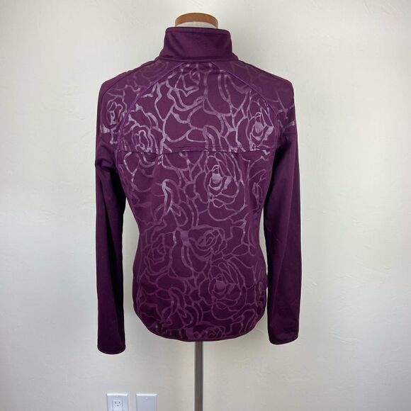 Fabletics Jojo Full-Zip Vented Athleisure Jacket - Burgundy Rose - Picture 6 of 7